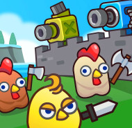 Merge Cannon: Chicken Defense 2