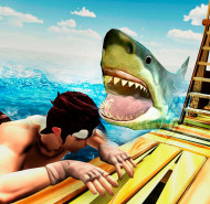 Raft Shark Hunting