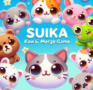 Suika Kawaii Cat Merge